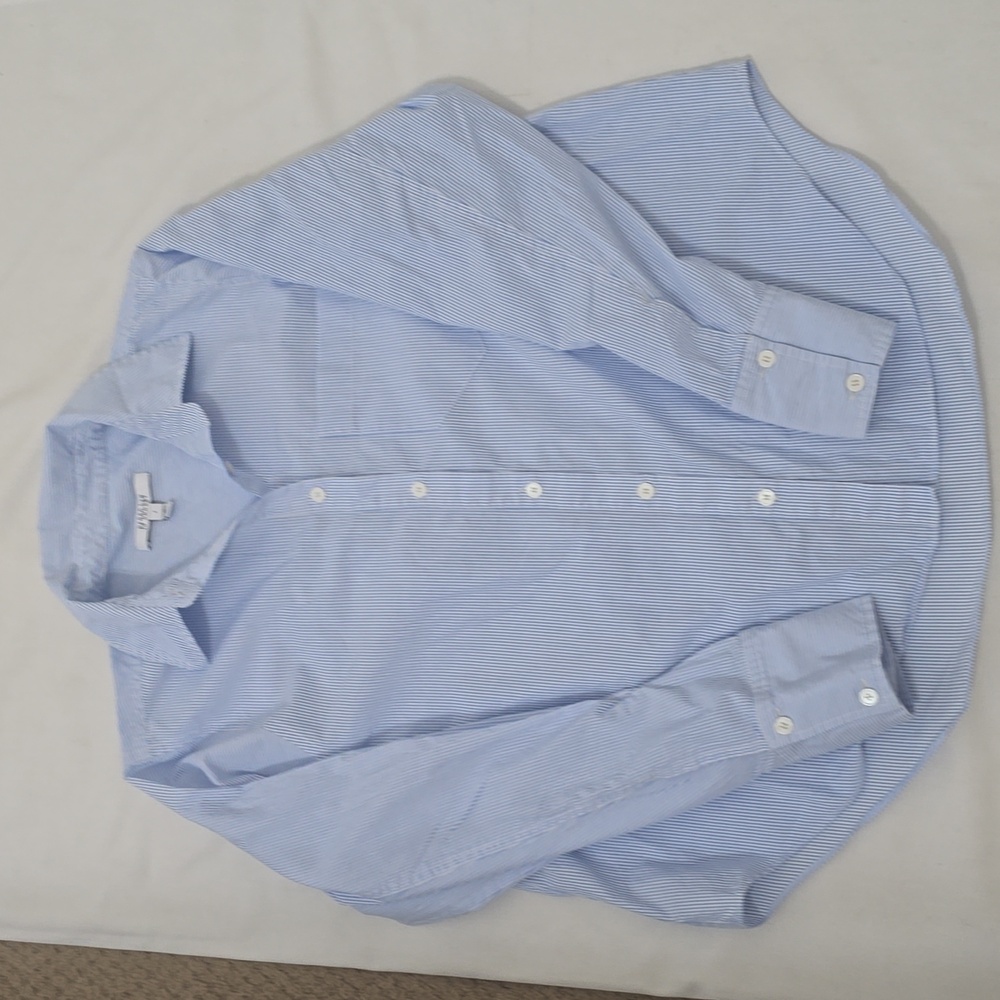 DEREK LAMB IO CROSBY stripped‎ Button Down Shirt 2